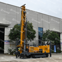 CSRC500 Rig de forage automatique à changement de tige, alimenté au diesel, avec moteur et boîte de vitesses, pour le forage de puits d'eau et de sondages à haut rendement