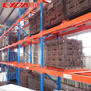 Estantería Metálica de Alta Calidad con Recubrimiento en Polvo, 5 Niveles, Resistente, Ajustable, para Pasillos <span class=keywords><strong>Muy</strong></span> Estrechos, Almacenamiento en Almacenes - Product Image 3