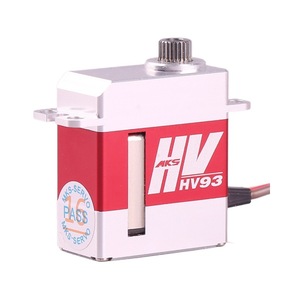 MKS HV93 เซอร์โวมอเตอร์ดิจิตอลแบบโลหะ สำหรับเฮลิคอปเตอร์บังคับวิทยุ ใบพัดหาง แรงดันสูง แบนด์แคบ - Product Image 4