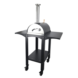 Horno <span class=keywords><strong>de</strong></span> Pizza <span class=keywords><strong>de</strong></span> acero inoxidable portátil Auplex para acampar al aire libre, máquina <span class=keywords><strong>de</strong></span> leña, polvo <span class=keywords><strong>de</strong></span> combustible <span class=keywords><strong>de</strong></span> carbón para carne, jardín <span class=keywords><strong>de</strong></span> cocina integrado - Product Image 1