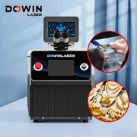 Mesin Las Laser Mikro Benchtop 150W Terbaru dengan CCD HD untuk Perbaikan Perhiasan, Kacamata, dan Jam Tangan