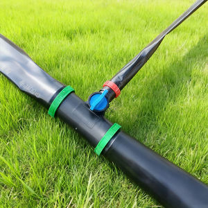 Valvola di derivazione per irrigazione con anello di bloccaggio per tubo piatto agricolo, sistema di microirrigazione a goccia, connettore in plastica - Product Image 5
