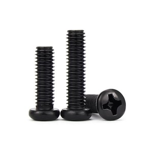 Vis Phillips métriques en acier au carbone premium, noircies, tailles M10, M5, pour poêles 20mm, 12mm, 4mm, 10mm, 9mm, 2mm - Product Image 3