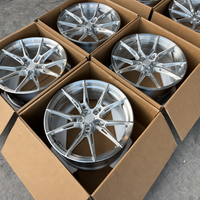 Jantes forgées concaves style R2 19 20 21 22 pouces 5x112 5x114.3 5x120 noir brillant pour Audi RS5 B9 RS4 B9 S5 B9 S4 B9 A5 A4