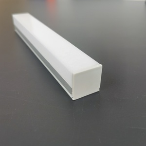 Sdw107 26.5x25.7mm Bề mặt lõm dẫn Dải kênh Nhôm dẫn hồ sơ với PC Opal khuếch tán - Product Image 3