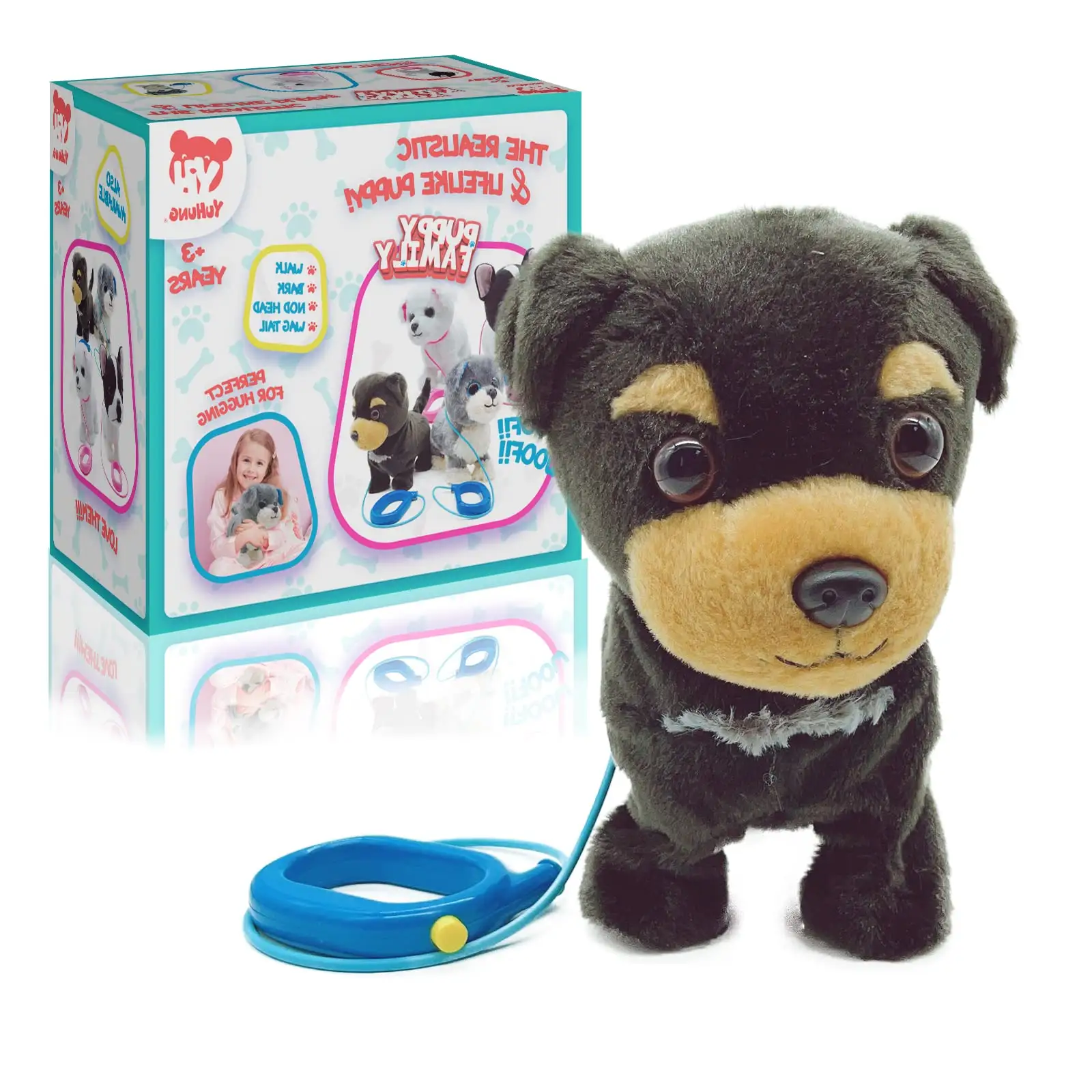 Плюшевая игрушка на заказ, игрушка-Бигль, Электронная батарея, реалистичный лай, игрушка для собак, Интерактивная забавная плюшевая игрушка для собак на день Святого Валентина