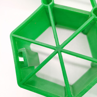 Grille d'allée de gravier de pavés d'herbe perméables de 2.0 pouces de profondeur, carreaux en plastique,