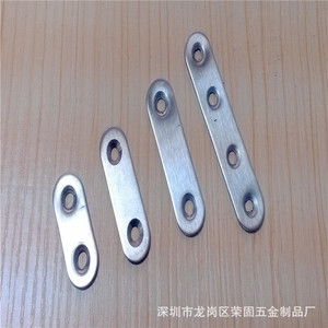 Support droit en acier inoxydable Jin Aoding, épaisseur 2 mm, connecteur de meubles, plaque de support de quincaillerie - Product Image 2