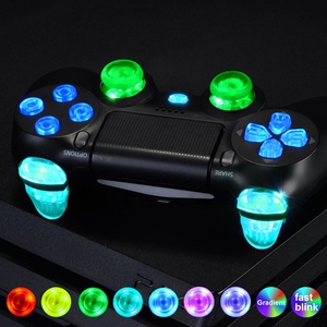 DTFS <b>Led</b> Kits <b>Led</b> Retrofit Kit With Full Set FPC <b>Light</b> Board for PS4 Slim Thumstick Trigger Face Buttons Set - Product Image 5