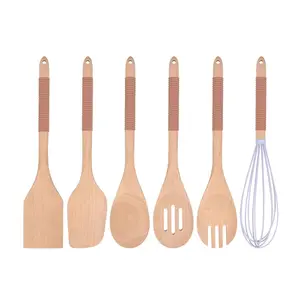 Juego <span class=keywords><strong>de</strong></span> cucharas Spurtle ranuradas <span class=keywords><strong>de</strong></span> madera Natural para utensilios <span class=keywords><strong>de</strong></span> cocina antiadherentes Utensilios <span class=keywords><strong>de</strong></span> cocina Spurtle <span class=keywords><strong>de</strong></span> madera <span class=keywords><strong>cosas</strong></span> <span class=keywords><strong>de</strong></span> cocina - Product Image 1