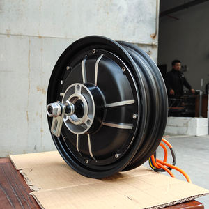 JSYJ-D-001 10 인치 48V 800W-1400KW 고출력 드럼 브레이크 전기 오토바이 휠 허브 모터 로고 - Product Image 6