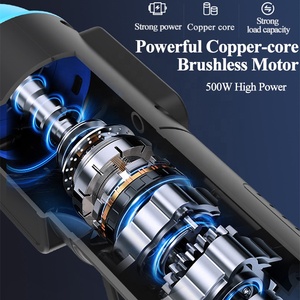 Hidrolavadora Eléctrica Portátil de Alta Presión con Motor sin Escobillas, 1000W de Alta Potencia para Limpieza Efectiva, Máquina de Lavado de Autos Inalámbrica - Product Image 2