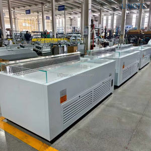 Vitrine réfrigérée commerciale haut de gamme avec dessus en marbre pour la présentation de chocolats, bonbons, pains, gâteaux et produits de boulangerie - Product Image 5