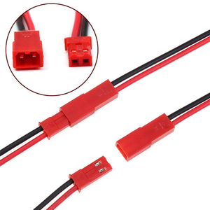 Câble personnalisé 22AWG avec connecteur JST SYP mâle-femelle, faisceau de câbles 100mm 2 broches pour batterie Lipo, pièces et accessoires pour hélicoptère et drone FPV - Product Image 1