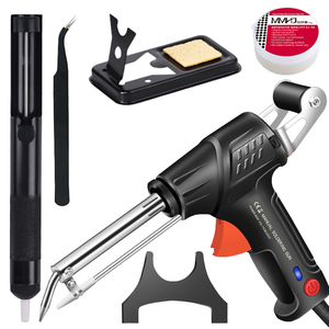Pistola de <span class=keywords><strong>Soldadura</strong></span> Térmica Interna de Mano <span class=keywords><strong>con</strong></span> Empuñadura de Pistola de 60 W <span class=keywords><strong>con</strong></span> Alimentación Automática de <span class=keywords><strong>Estaño</strong></span> y Calentamiento de 30 Segundos Modelo LF-ET-283 - Product Image 1