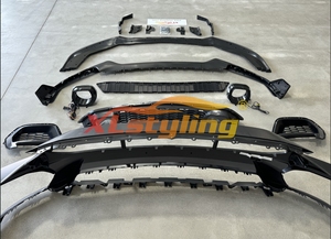 XLstyling Car Tuning Conversion Body Kit Pare-chocs avant pour <span class=keywords><strong>Ford</strong></span> <span class=keywords><strong>Mustang</strong></span> 2018-2023 M-CH 1 Pare-chocs avant avec calandre LED Light - Product Image 6