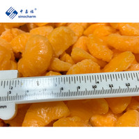 Sinocharm Vente en gros d'oranges pelées surgelées HALAL Prix d'usine 10 kg Mandarine surgelée IQF pour jus