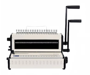 Desktop Paper Processing Device Manual Paper Punching <b>Machine</b> for <b>Binding</b> Coil Binder Paper Puncher and Binder with Coil - Product Image 3