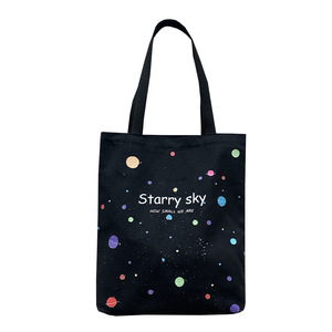 16oz <b>Canvas</b> <b>Bag</b> with Zipper Closure <b>Large</b> Capacity Street Fashion Design for Spring/Summer - Product Image 5