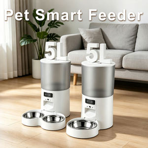 Nouveauté : <span class=keywords><strong>Distributeur</strong></span> automatique <span class=keywords><strong>de</strong></span> <span class=keywords><strong>nourriture</strong></span> pour chat intelligent WiFi avec caméra, 5L, durable, moderne, contrôlable par application - Product Image 1