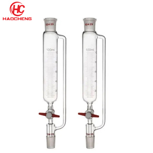 <span class=keywords><strong>Imbuto</strong></span> Cilindrico in Vetro PTFE <span class=keywords><strong>a</strong></span> Pressione Costante con Bocca Standard - Product Image 2