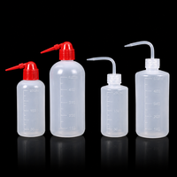 Bouteilles souples en plastique pour le nettoyage, l'arrosage, le lavage en laboratoire, le rinçage des tatouages et des cils