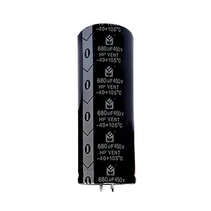 Capacitor eletrônico para crianças, alta qualidade e preço barato 680uf 200v alumínios radiais fabricantes capacitor elétrico para crianças elétricas 680uf 450v