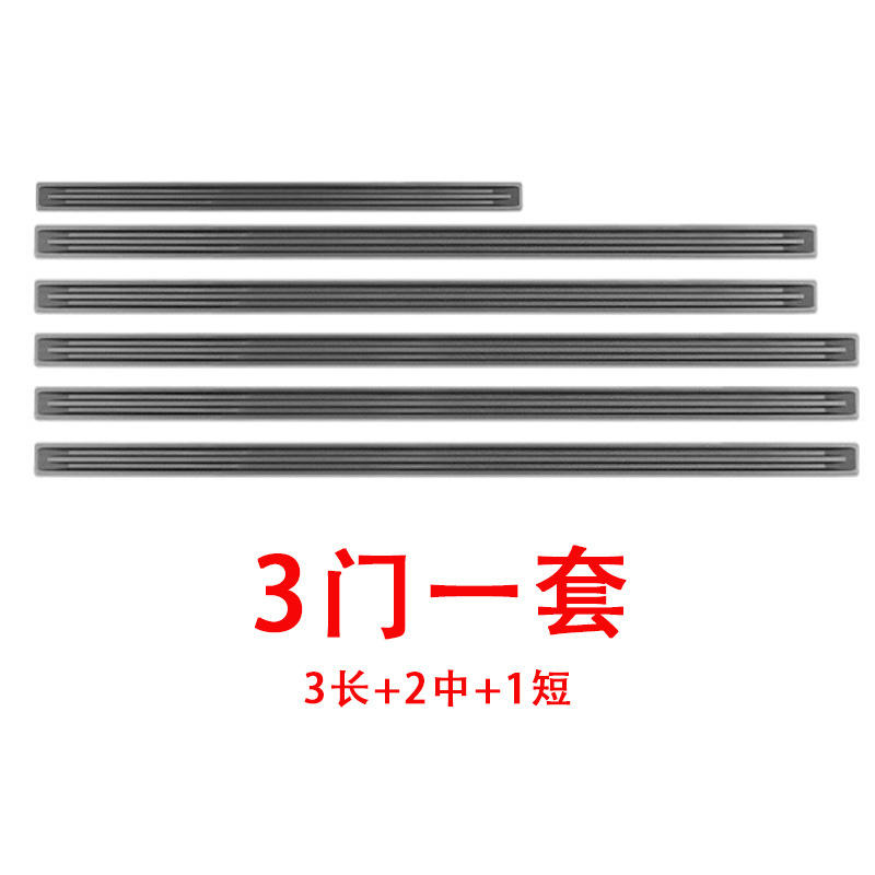 5 ประตูในชุดเดียว - สีดำเอเชีย