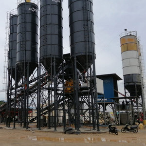 120 M3/H équipement d'usine de RMC de béton préfabriqué AJ120 coût d'usine de béton prêt à l'emploi en Indonésie - Product Image 1