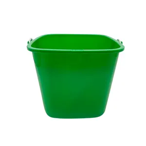 Plastic Rectangular Cleaning Bucket with Handle 3 QUART 2800ml Plastic Bucket for Cleaning Sanitizer Bucket