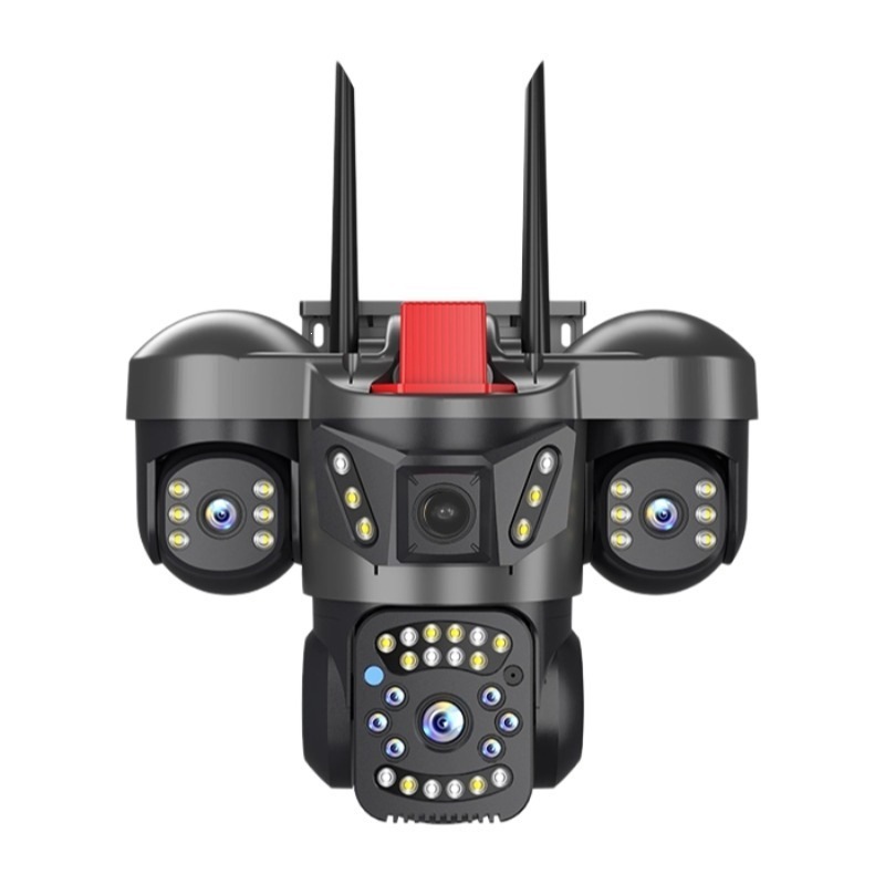 CAMARA WIFI TRIPLE LENTE CON SIRENA