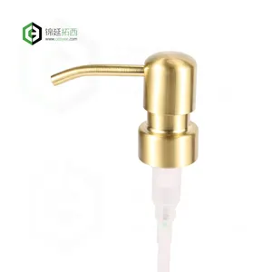 Factory Wholesale Silver Emulsion Stainless Steel Pump Head Bottle Emulsion Pump Dispenser