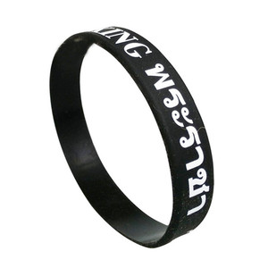 Custom <b>Eco</b>-Friendly Silicone Wristbands Bulk Personalized Screen Printed Text Logo Customized Events Fundraisers Support <b>Gifts</b> - Product Image 2