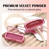 Palette de fards à joues finition lumineuse, finition mate résistante à l'eau, marque privée, OEM, ODM, végétalien, sans cruauté, solutions de branding et de studio