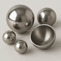 Boules creuses en acier inoxydable poli AISI316 standard de 300 mm, grandes boules miroir pour la décoration de jardin