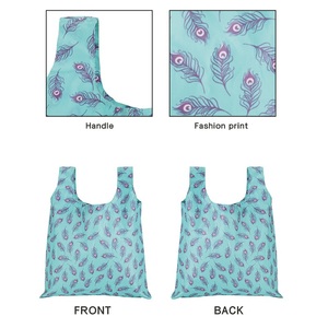 Sac de courses pliable, écologique, résistant, recyclable en usine, lavable, pour un usage quotidien et pour offrir en cadeau - Product Image 3