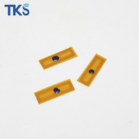Étiquette RFID NFC Fudan F08/4K avec puce 215 anti-métal, format mini 5x5mm, autocollant en feuille d'aluminium, étiquette NFC THANKSCARD