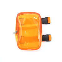 Sac de cuisse transparent en PU PVC pour femmes, sac de jambe pour le carnaval, sac de téléphone pour la salle de sport, sac de randonnée avec sangle réglable