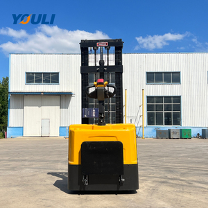 Apilador de elevación automático portátil Elevador automático completo 1500kg Apilador de palés eléctrico 1,5 T Apilador de montacargas - Product Image 4