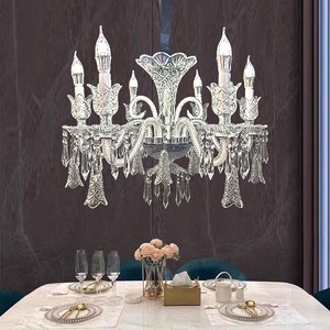 Lámpara de Araña de Estilo Retro Francés 2025, Lámpara de Cristal, Iluminación de Lujo de Alta Gama, para Dormitorio, Comedor - Product Image 4