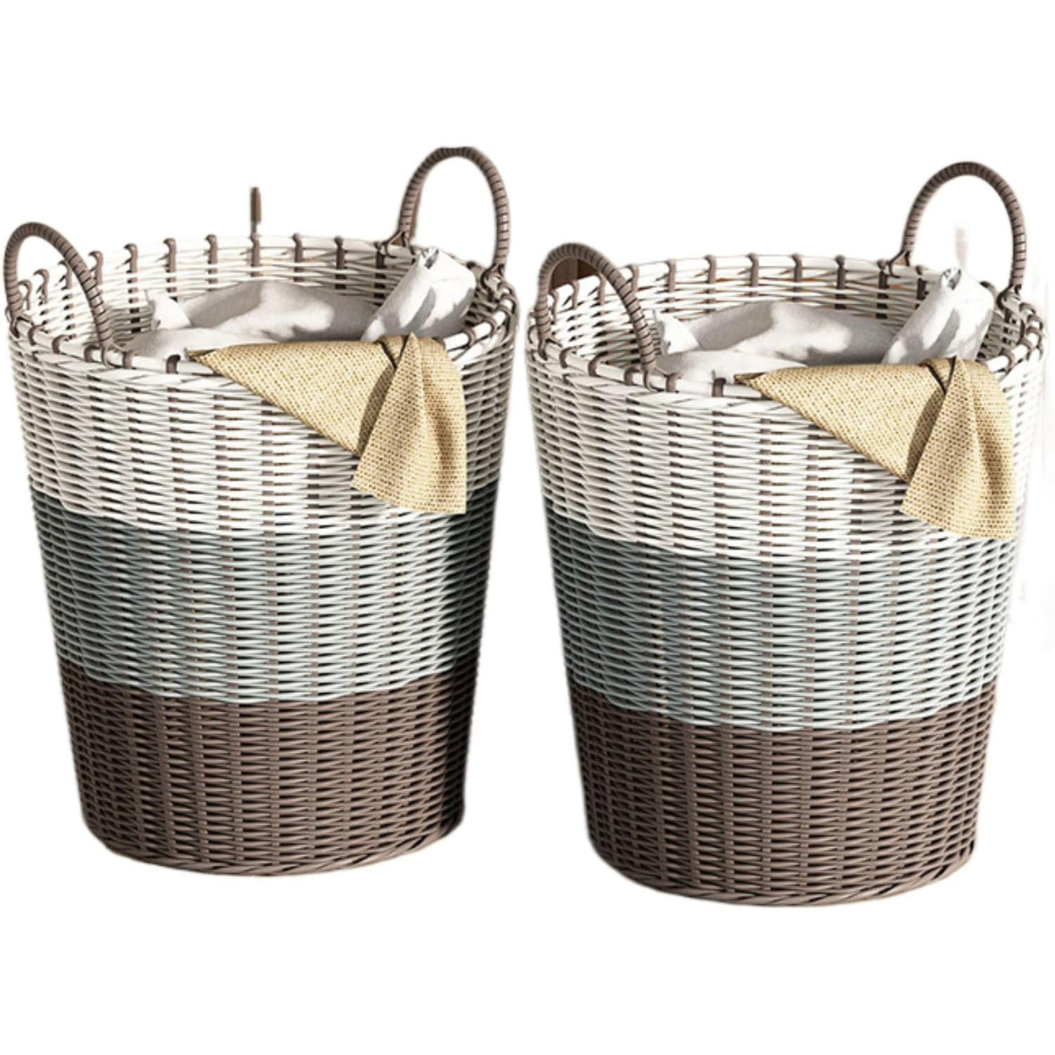 เทา + น้ำตาล + ขาว