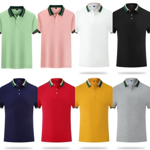 Chemises polo de couleur unie, manches courtes, uniformes d'été pour chefs, serveurs de restaurant, hauts pour café, fleuriste, vêtements de travail, t-shirt avec logo - Product Image 5