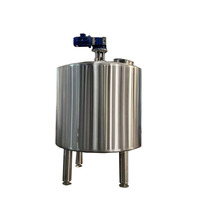 Garantie 5 ans, réservoir en acier inoxydable 304 de 500-50000 L, 800 kg, pour la propagation de levure de bière avec agitateur à entrée supérieure et entraînement par engrenages