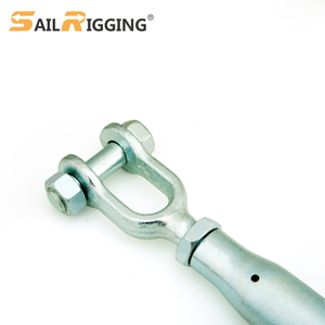 Mandíbula Jaw Tensor Galvanizado DIN1478 Parafuso Aço Tensor Tubo Corpo M20 M48 Tensor De Corpo Fechado - Product Image 4