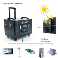 Station d'alimentation portable 4KWH, générateur solaire, adapté au camping, aux camping-cars et à la vie hors réseau, équipé de panneaux solaires pliables
