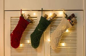 Haute qualité 100% acrylique 37cm câble tricot motif décor à la maison personnalisé personnalisé <span class=keywords><strong>chaussettes</strong></span> suspendues bas de noël - Product Image 4