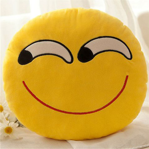 Super Zacht Pluche Dekbed Pp Katoen Grappige Emoji 'S Kantoorbank Auto Gooien Kussengaas Voering Geschenkklauw Machine Knuffel Dieren Speelgoed - Product Image 6