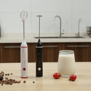 USB可充电3合1手持式搅拌机紧凑轻巧便携，可轻松搅拌搅拌和牛奶起泡 - Product Image 1