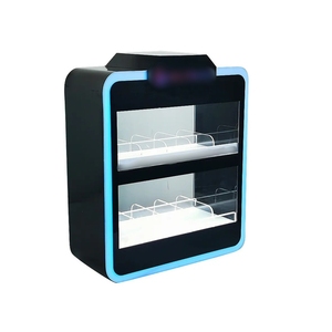 Présentoir de fumée jetable acrylique de jus d'E-fumée de lumière LED colorée de 2 rangées pour le magasin de tabac - Product Image 4