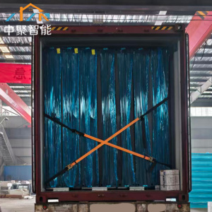 Maison pliable 20 pieds abordable de fabrication chinoise, installation facile, faible coût de transport maritime pour bureau commercial temporaire - Product Image 6